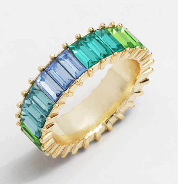 Lagoon Breeze gold ring
