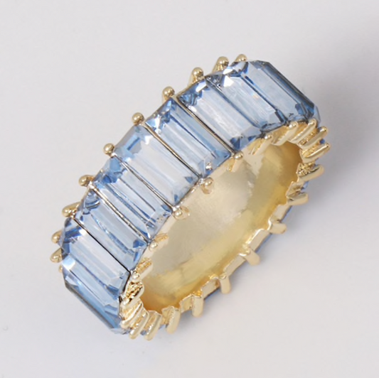 Blue Milos Gold Ring