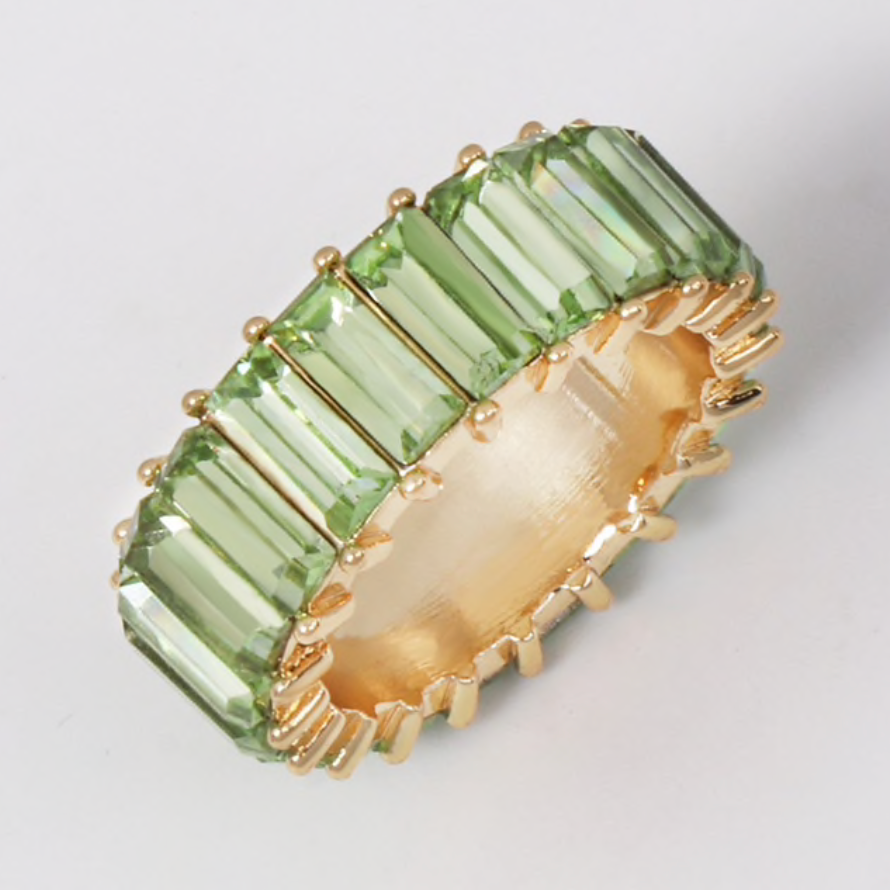 Hazel Green Gold Ring